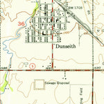 United States Geological Survey Dunseith, ND (1955, 24000-Scale) digital map