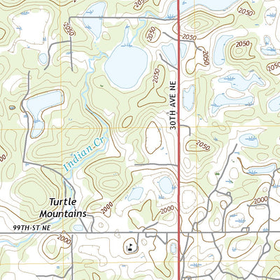 United States Geological Survey Dunseith, ND (2020, 24000-Scale) digital map