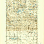United States Geological Survey Dunseth, ND (1939, 62500-Scale) digital map
