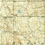 United States Geological Survey Dunseth, ND (1939, 62500-Scale) digital map