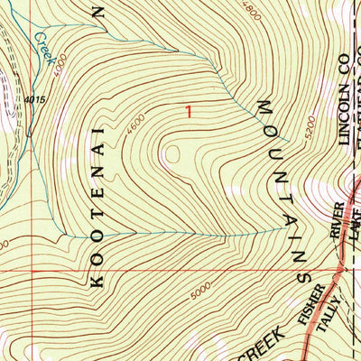 United States Geological Survey Dunsire Point, MT (1994, 24000-Scale) digital map