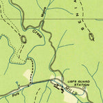 United States Geological Survey Dunsmore Mountain, NC (1936, 24000-Scale) digital map