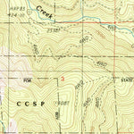 United States Geological Survey Dunsmuir, CA (1986, 24000-Scale) digital map