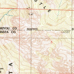 United States Geological Survey Dunsmuir, CA (1986, 24000-Scale) digital map