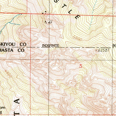 United States Geological Survey Dunsmuir, CA (1986, 24000-Scale) digital map