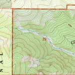 United States Geological Survey Dunsmuir, CA (1998, 24000-Scale) digital map