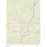 United States Geological Survey Dunsmuir, CA (2018, 24000-Scale) digital map