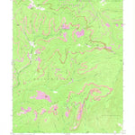 United States Geological Survey Duo, WV (1972, 24000-Scale) digital map