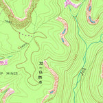United States Geological Survey Duo, WV (1972, 24000-Scale) digital map
