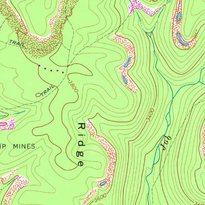United States Geological Survey Duo, WV (1972, 24000-Scale) digital map