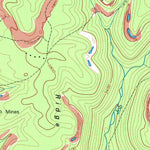 United States Geological Survey Duo, WV (1995, 24000-Scale) digital map