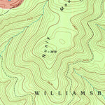United States Geological Survey Duo, WV (1995, 24000-Scale) digital map