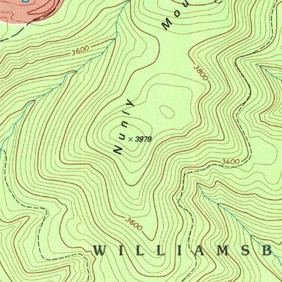 United States Geological Survey Duo, WV (1995, 24000-Scale) digital map
