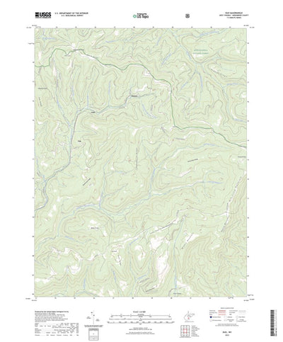 United States Geological Survey Duo, WV (2023, 24000-Scale) digital map