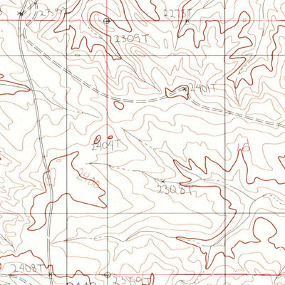 United States Geological Survey Duplisse Creek South, MT (1983, 24000-Scale) digital map