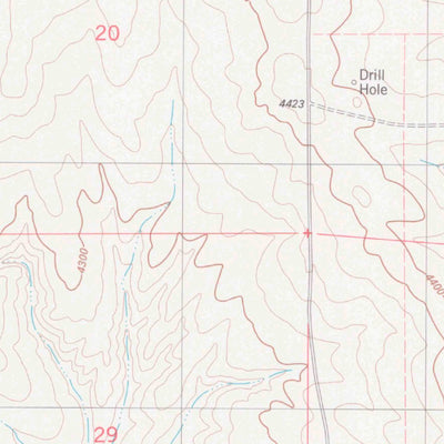 United States Geological Survey Dupont Creek, WY (1982, 24000-Scale) digital map