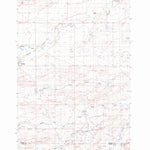 United States Geological Survey Dupuyer East, MT (1985, 24000-Scale) digital map