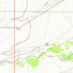 United States Geological Survey Dupuyer West, MT (1968, 24000-Scale) digital map