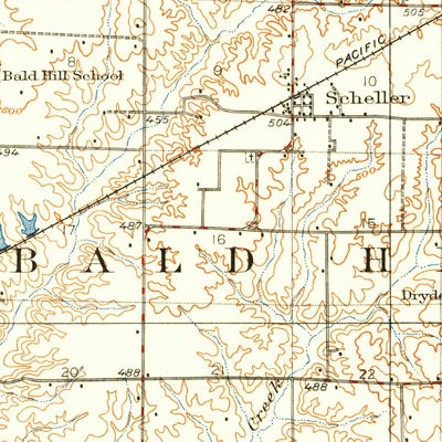 United States Geological Survey Duquoin, IL (1926, 62500-Scale) digital map