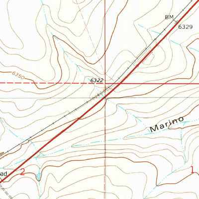 United States Geological Survey Duran, NM (1981, 24000-Scale) digital map