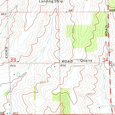 United States Geological Survey Durand, IL-WI (1971, 24000-Scale) digital map