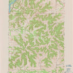 United States Geological Survey Durand South, WI (1972, 24000-Scale) digital map
