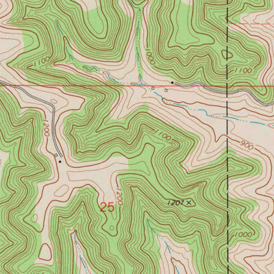 United States Geological Survey Durand South, WI (1972, 24000-Scale) digital map