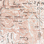 United States Geological Survey Durango, CO-NM (1945, 250000-Scale) digital map