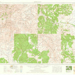 United States Geological Survey Durango, CO-NM (1961, 250000-Scale) digital map