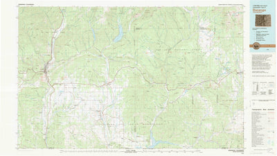 United States Geological Survey Durango, CO-NM (1983, 100000-Scale) digital map