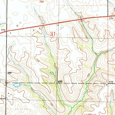 United States Geological Survey Durant, IA (1991, 24000-Scale) digital map