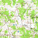 United States Geological Survey Durant, MS (1966, 62500-Scale) digital map