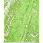 United States Geological Survey Durbin, WV (1922, 62500-Scale) digital map