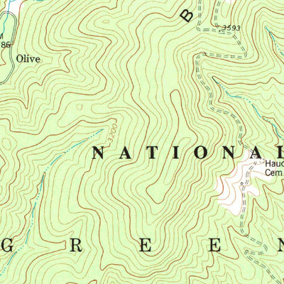 United States Geological Survey Durbin, WV (1977, 24000-Scale) digital map