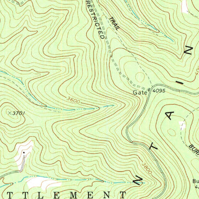 United States Geological Survey Durbin, WV (1977, 24000-Scale) digital map