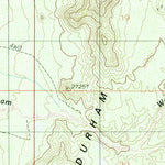 United States Geological Survey Durham Hills, AZ (1988, 24000-Scale) digital map