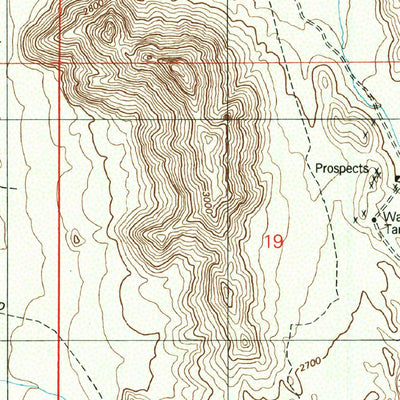 United States Geological Survey Durham Hills, AZ (1996, 24000-Scale) digital map
