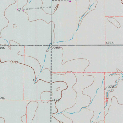 United States Geological Survey Durham, KS (1971, 24000-Scale) digital map