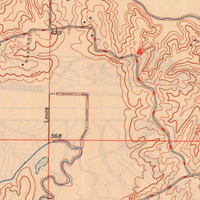 United States Geological Survey Durham, MO (1950, 24000-Scale) digital map