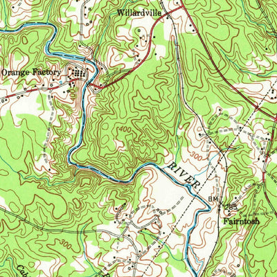 United States Geological Survey Durham North, NC (1951, 62500-Scale) digital map