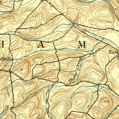 United States Geological Survey Durham, NY (1893, 62500-Scale) digital map