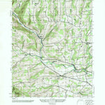United States Geological Survey Durham, NY (1945, 24000-Scale) digital map