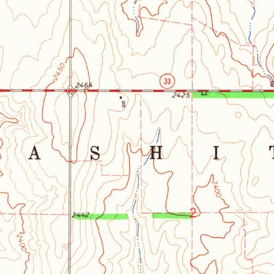 United States Geological Survey Durham, OK (1966, 24000-Scale) digital map