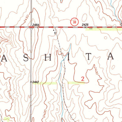 United States Geological Survey Durham, OK (1998, 24000-Scale) digital map