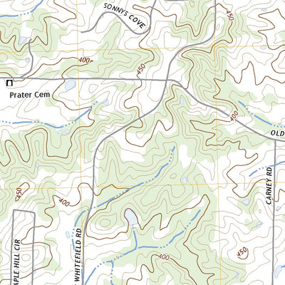 United States Geological Survey Durhamville, TN (2022, 24000-Scale) digital map