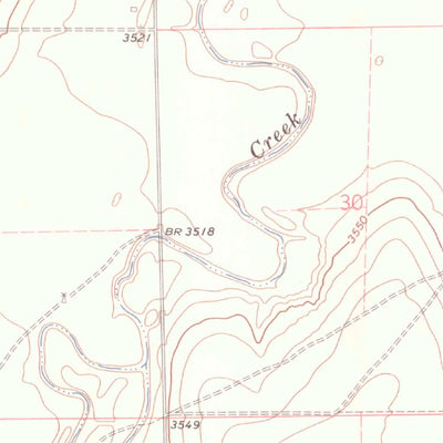 United States Geological Survey Durkee Creek NW, CO (1966, 24000-Scale) digital map
