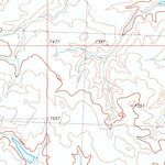 United States Geological Survey Durkee Lake, SD (1983, 24000-Scale) digital map