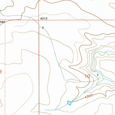 United States Geological Survey Duroc, WY (1990, 24000-Scale) digital map