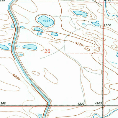 United States Geological Survey Duroc, WY (1990, 24000-Scale) digital map