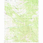 United States Geological Survey Durst Mountain, UT (1990, 24000-Scale) digital map